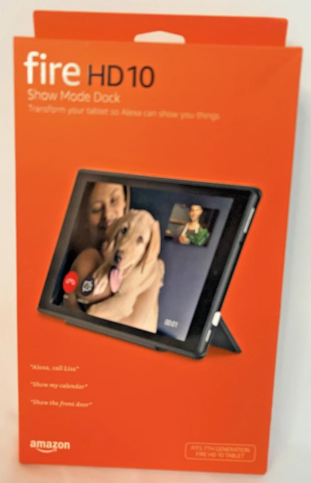 Amazon Fire HD 10 Show Mode Dock for 7th Gen Tablet – Alexa Hands-Free Charging - Image 2 of 4