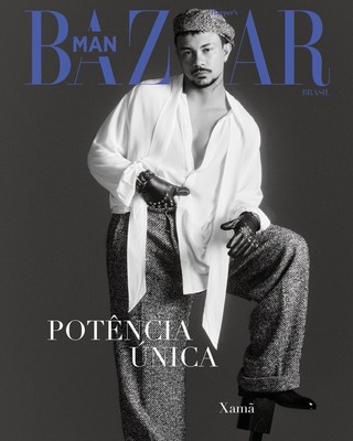 HARPER'S BAZAAR MAN BRAZIL = XAMÃ xama August 2025 Revista Herren Magazin NOVA