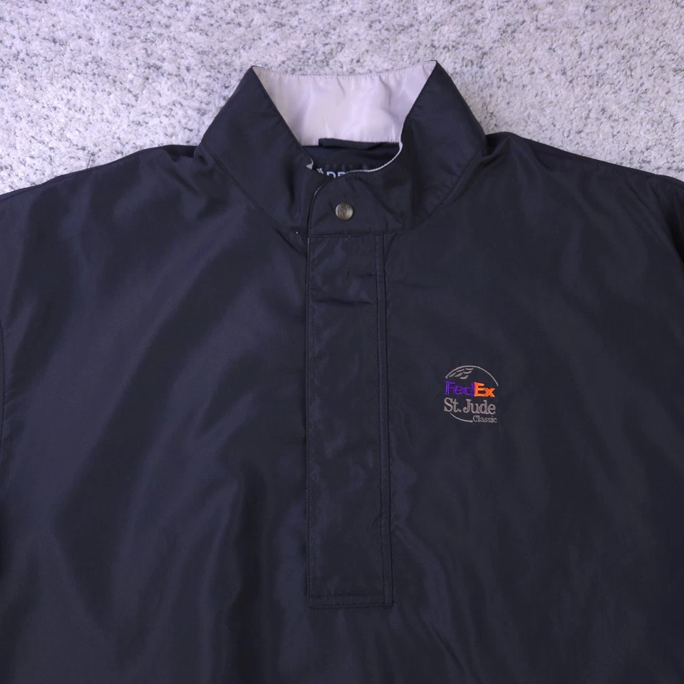 FootJoy Dryjoys Windshirt Mens Large Short Sleeve Waterproof Rain FedEx St Jude - Image 3 of 4