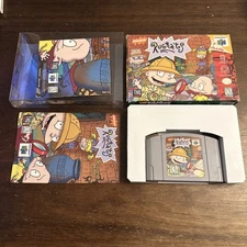 Rugrats: Scavenger Hunt (Nintendo 64 N64) Complete W Poster - Tested - Authentic