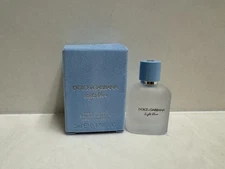 Dolce & Gabbana Light Blue Pour Homme Eau de Toilette mini 0.17fl.oz 5ml NIB