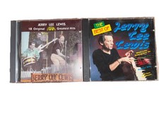Jerry Lee Lewis 2 CD Lot Greatest Hits Best Of Jerry Lee Lewis Free Shipping