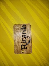 Handmade Wooden Name Keychains