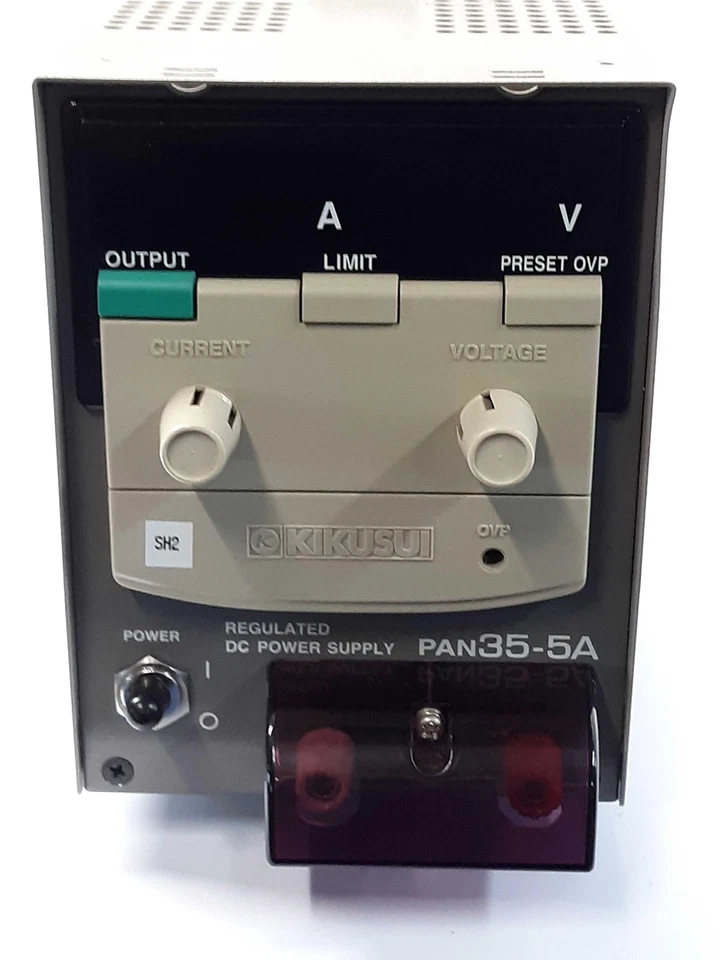 Kikusui PAN35-5A Regulated DC Power Supply, In 100V Out 0-35VDC 0-5A  - Image 2 of 4