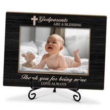 Gifts Christian Gifts 4 x 6 Picture Frame Wooden Frame Photo Frame Godparent
