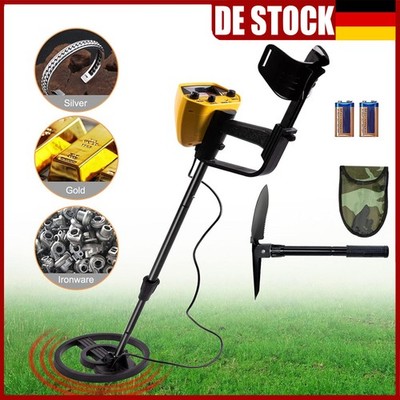 Profi Metalldetektor Kinder Mit LCD Goldsucher Schatzsuche Golddetektor Handheld