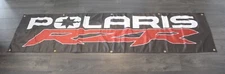 Polaris RZR Banner Flag Big 2x8 ft ATV Off Road Motorsports Garage Man Cave