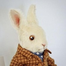 R. John Wright The White Rabbit Alice in Wonderland Plush Doll 500 Limited