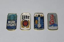 Beer Golf Ball Marker - Iron Magnetic 4 Pack With Matching Magnetic Hat Clip