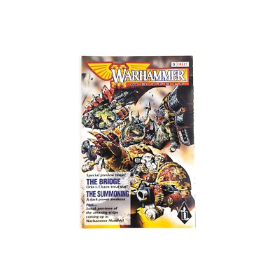 Games Workshop - Black Library - Warhammer Monthly, Ausgabe 0 [NM] Free Promo