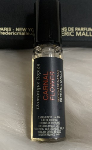 Frederic Malle CARNAL FLOWER Dominique Ropion MINI Travel Spray 0.12oz/3.5ml NIB - Picture 4 of 5