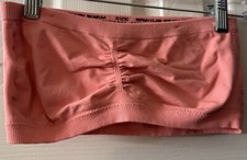     Bralette Large Strapless Peach Stretch Bra Bandeau L/XL/XXL    