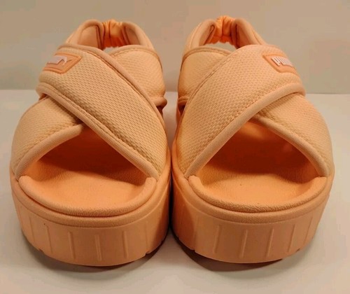 PUMA sandali donna Mayze incrociati outdoor melone frizzante taglia 7 - Foto 4 di 9