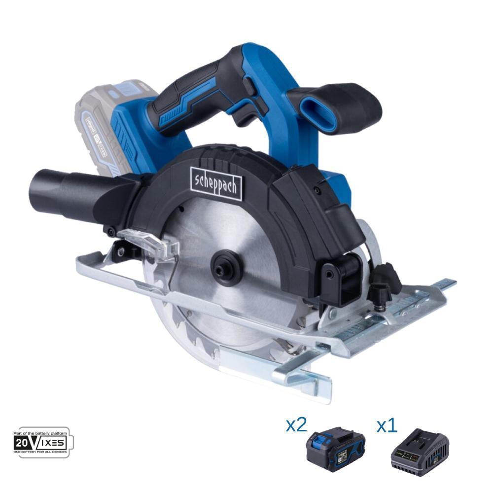 Sega Circolare Scheppach 20V IXES Kit 2x4.0Ah | Prezzo e Recensioni