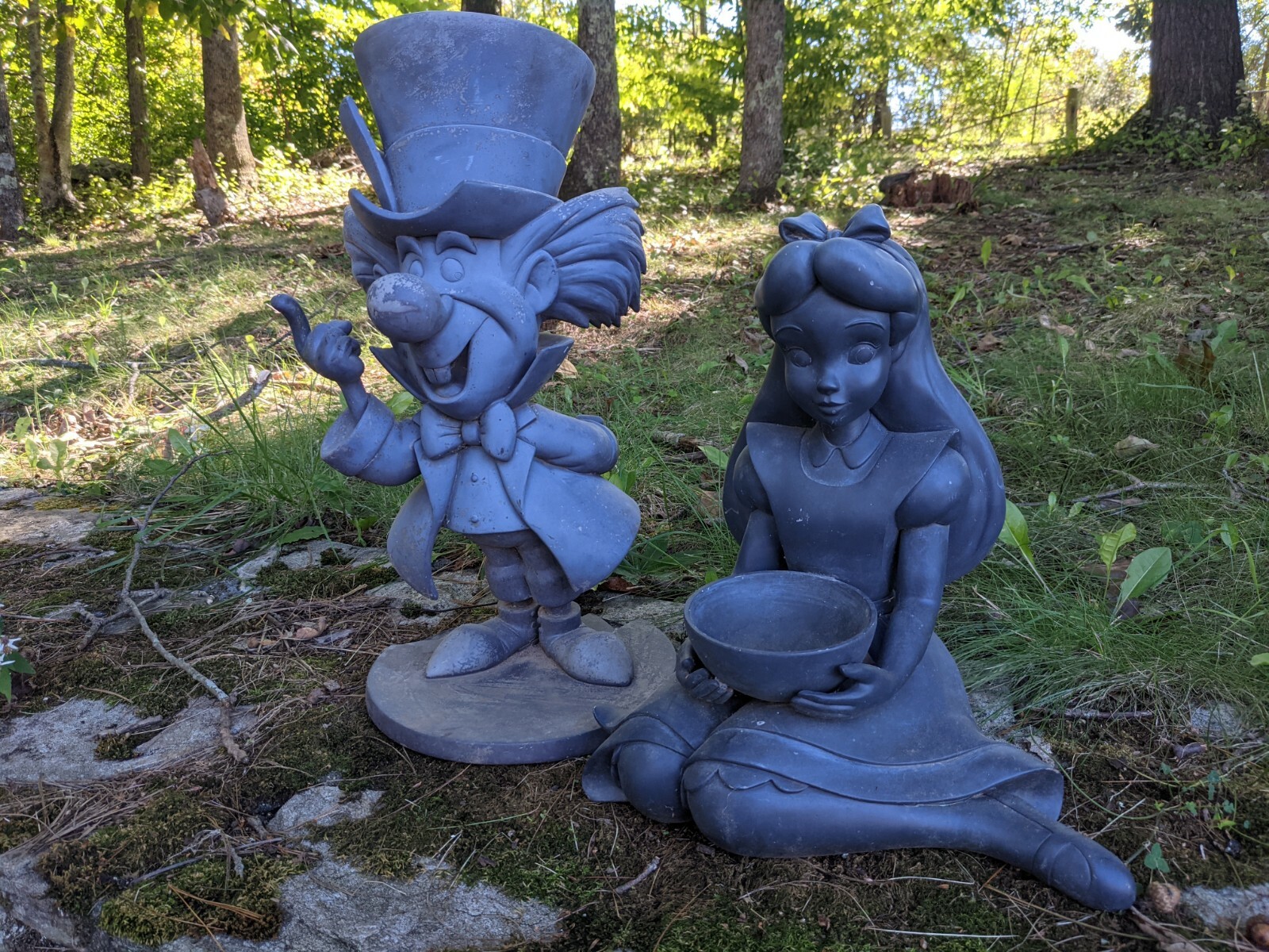 Alice In Wonderland Garden Figures Fasci Garden