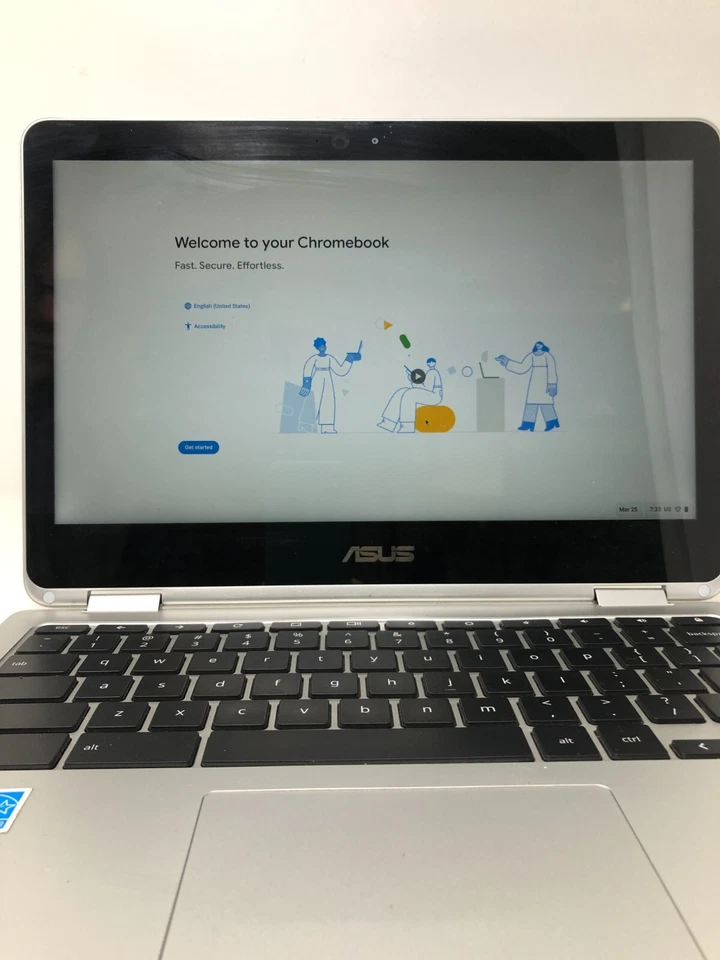 ASUS Chromebook Flip C302C Convertible Laptop 12.5" Touchscreen - Image 2 of 4