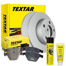 Textar Bremsensatz + CERATEC + Bremsenreiniger Opel Tigra TwinTop 240mm HINTEN V