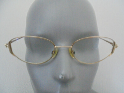 Eschenbach Brillenfassung 3749 60 135 Gestell Titanflex gold Unisex Nr. 2051