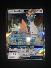 Carta Pokemon Cobalion Gx 106/181 Full Art Ita gioco di squadra Italiano