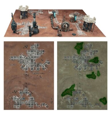 Warhammer 40k, Warzone Charadon Battle Map, OVP