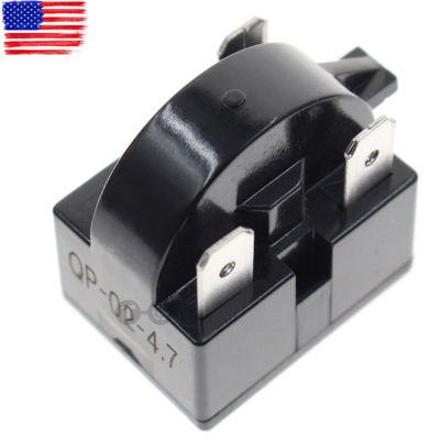 QP2-4.7 Start Relay PTC For 4.7 Ohm 3Pin Danby Magic Chef Kenmore Refrigerator