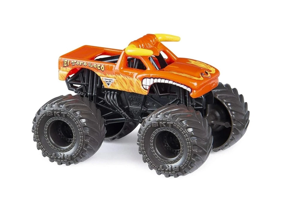 Machine Spin Master Monster Jam en métal moulé sous pression El Toro Loco éch... - Photo 3/4