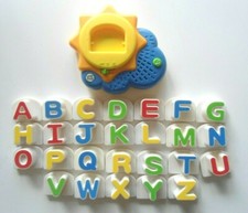 Leap Frog Fridge Phonics Sun Magnetic Handheld System W/Uppercase Letters A-Z