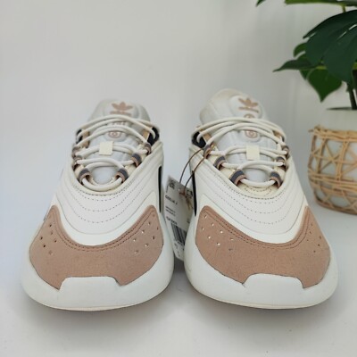 adidas Ozelia Shoes - Kids - Off White / Pale Beige - 7