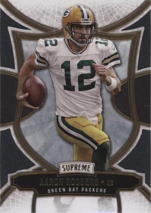 2015 Topps Supreme Aaron Rodgers #4 - 1 of 2