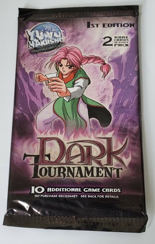 Paquete de refuerzo de sello de fábrica de torneo oscuro Yu Yu Hakusho, 1a edición. - Imagen 3 de 5
