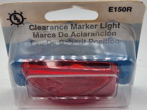 Anderson Marine E150R Boat Trailer Red Sealed Clearance Side Marker Light - Foto 1 di 4
