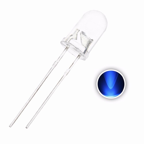 50 - 1000 szt. LED 3mm 5mm biały, ciepły biały, niebieski, żółty, zielony, czerwony, również w 12V - Zdjęcie 14 z 43