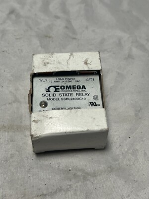 Omega Relay (Solid State) SSRL240DC10  NEW