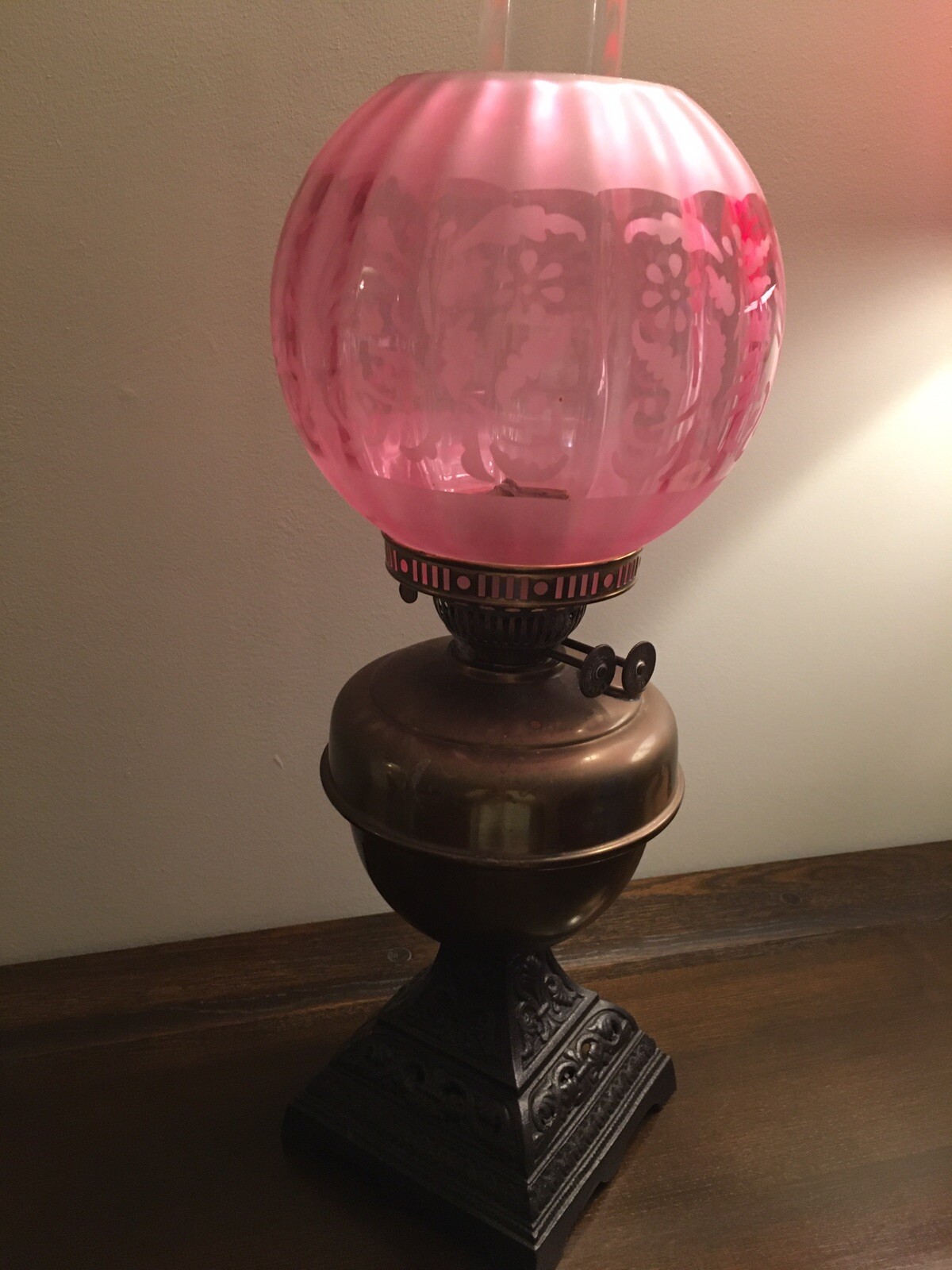 Victorian Oil Lamp eBay