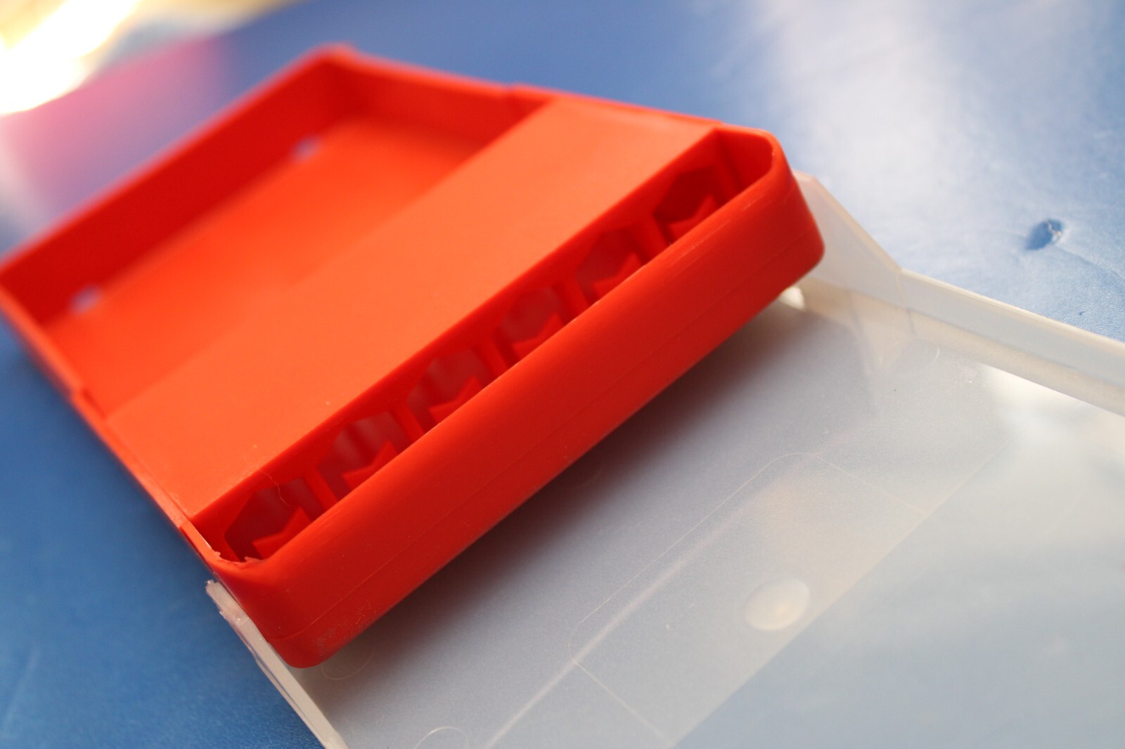 x10 Plastic Drill bit storage Cassette cases SDS drills pin punches 6