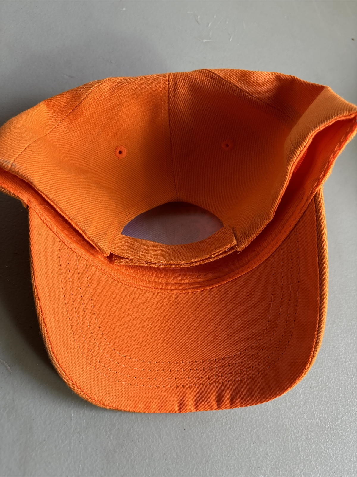Orange Hunting Hat Strapback Adjustable Hunter Ed… - image 6