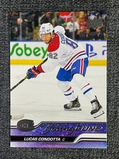 Lucas Condotta 2023-24 Upper Deck Series 2 Young Guns #484 Montreal Canadiens