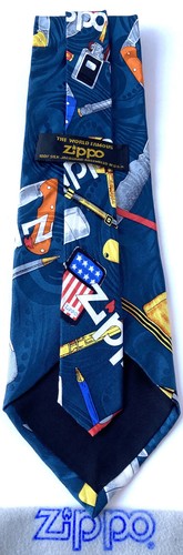 VORHER GESAMMELT nicht benutzt Zippo 100% SILK TIE IN TURN CADDY Feuerzeug Messer - Bild 5 von 6