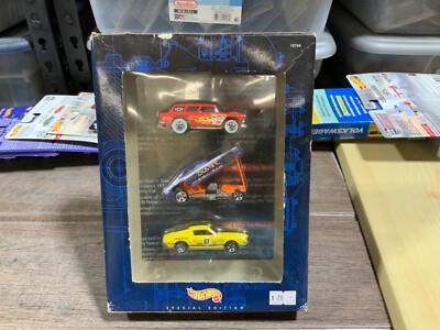 HOT WHEELS TARGET SPECIAL EDITION GREAT V-8S NOMAD DUSTER FUNNY CAR MUSTANG SET