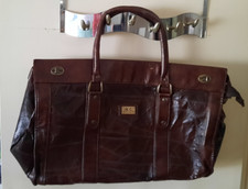 Marc Chantal MC Purse Leather Large Tote Bag