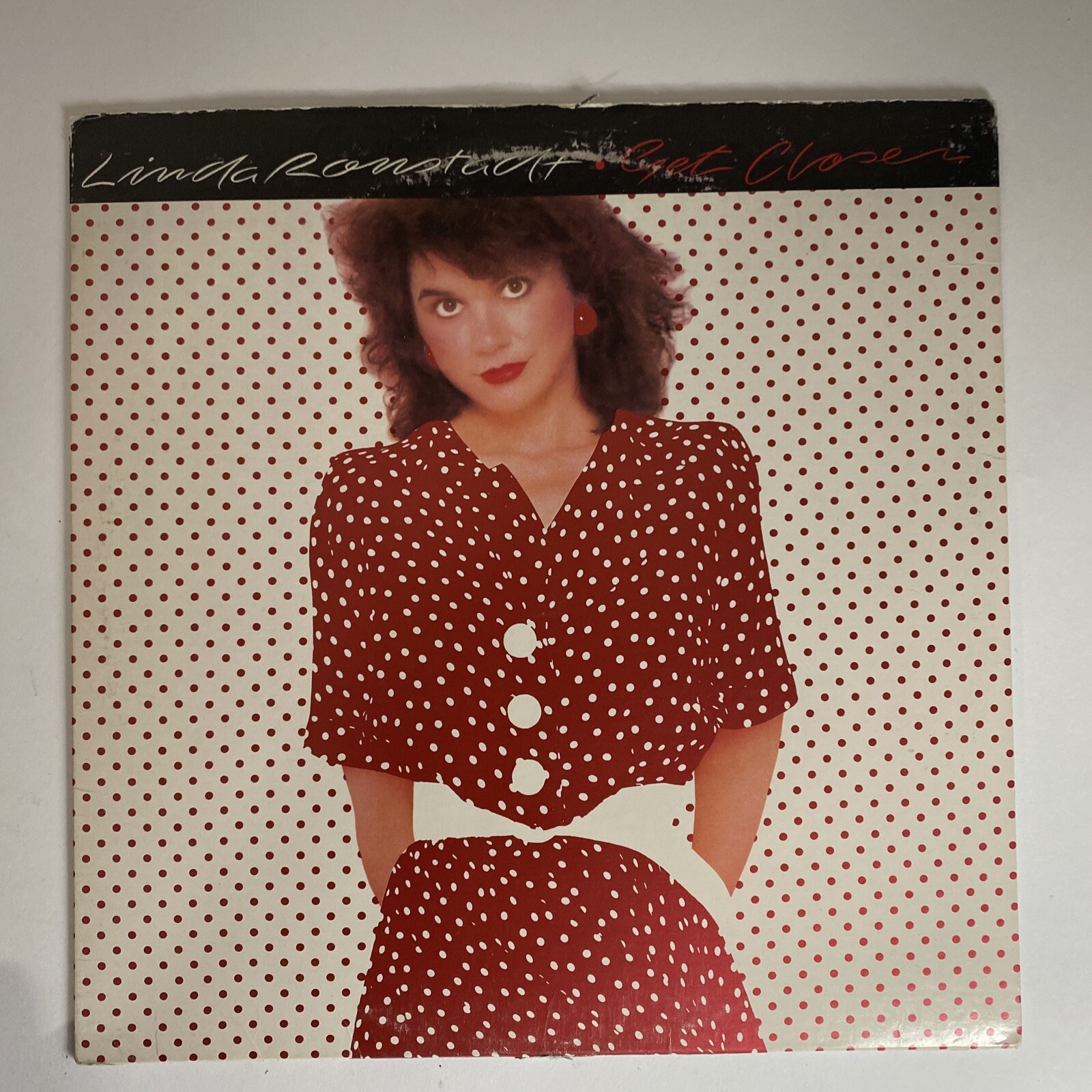 LINDA RONSTADT LP Get Closer 1982 Asylum  vinyl