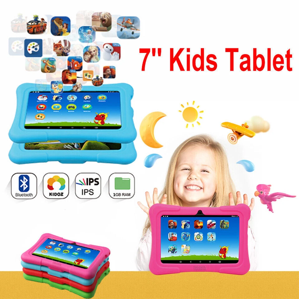 Dragon Touch Y88X PlUS Kids 7" Tablet PC Android WiFi Educational Apps Best Gift - Image 2 of 4
