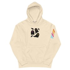 Unisex french terry pullover hoodie