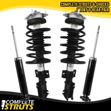 2001-2009 Volvo S60 FWD Front Complete Strut Assemblies & Rear Shocks Bundle