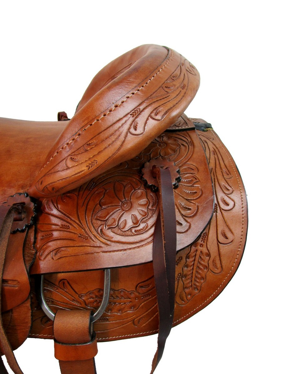 Wade Ranch Roping Horse Saddle Tree A Fork Work Pony