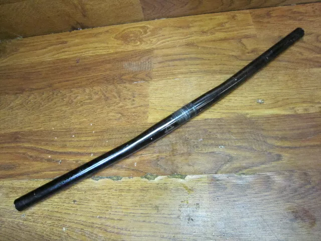VINTAGE GARY FISHER 25.4 x 600W FLAT MOUNTAIN BIKE HANDLEBAR BLACK