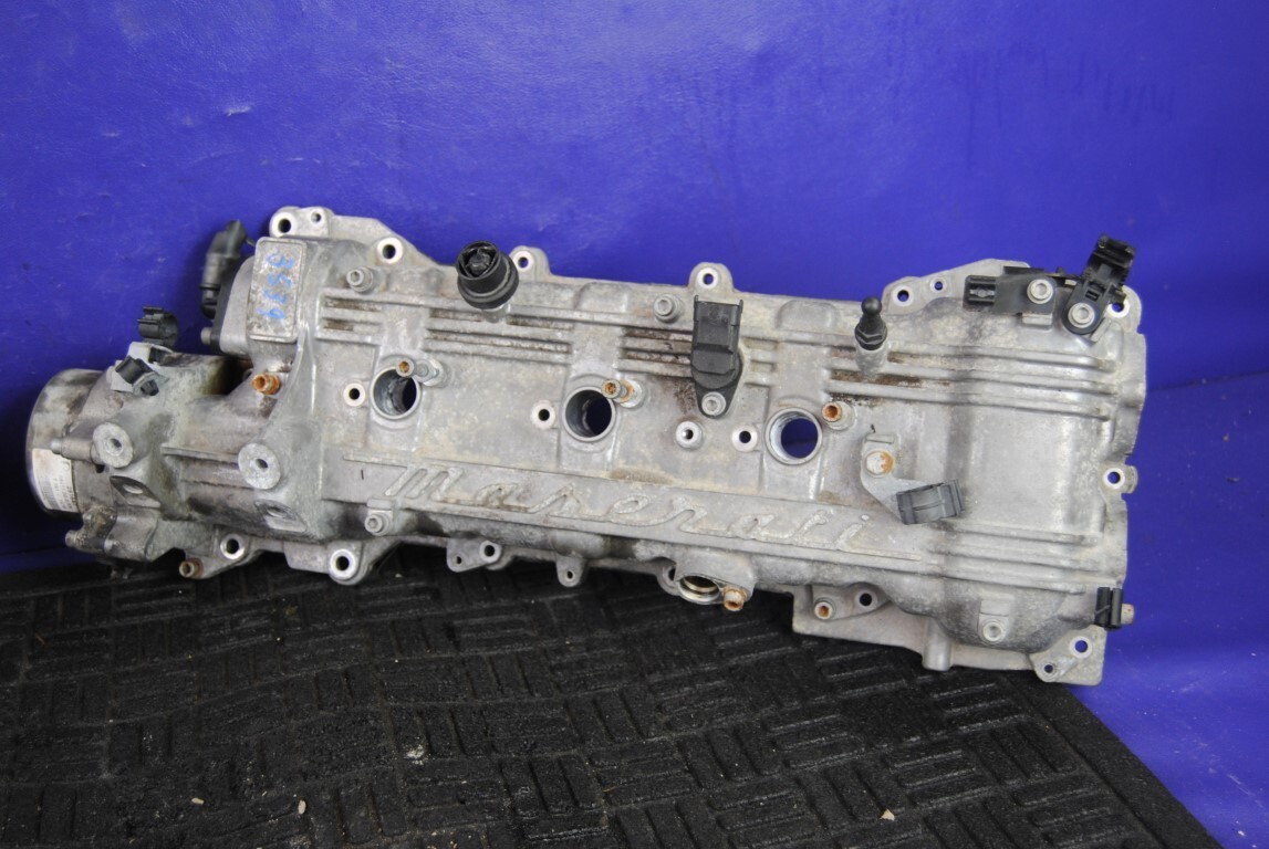 14-19 Maserati Quattroporte S 3.0L V6 Turbocharged Cylinder Head Cover Set OEM