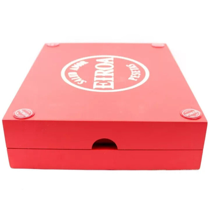 Eiroa 2021 Cameroon de Jamastran 11/18 Wooden Cigar Box 9.5" x 7.5" x 2.25"