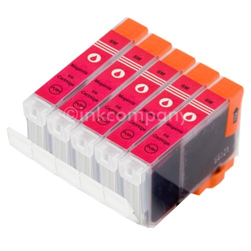 5 Magenta Tinte Für Canon PIXMA IP4200 IP4300 IP4500 IP5200R