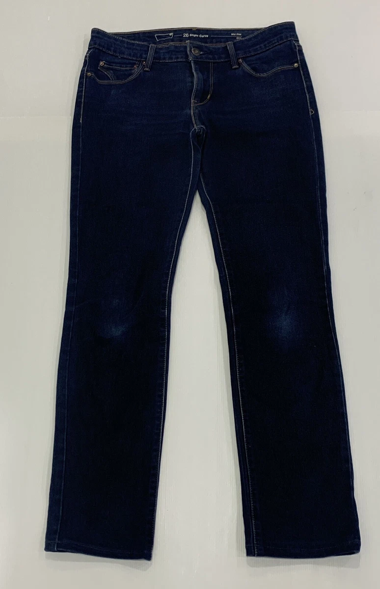 Levi's slight curve on sale mid rise skinny